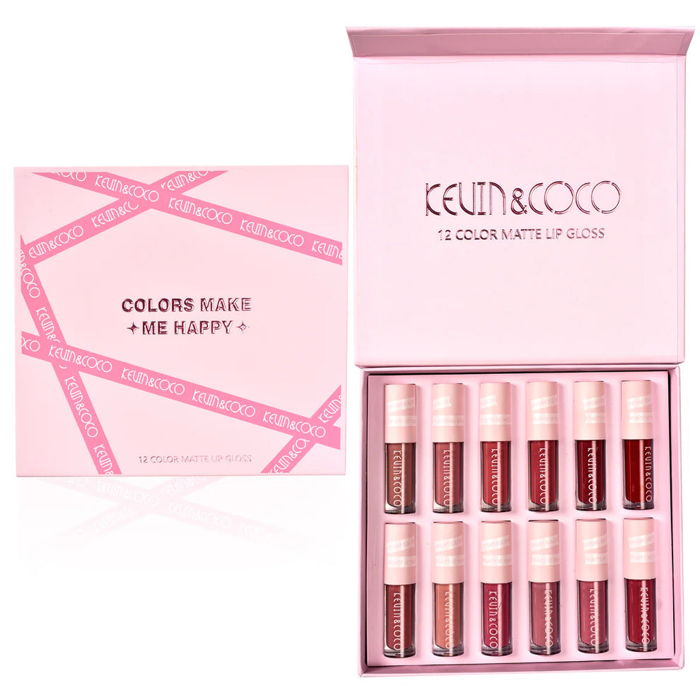SET DE 12 GLOSS KEVIN & COCO