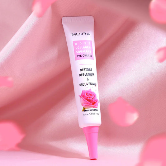 CRÈME CONTOUR DES YEUX AU SQUALANE & COLLAGÈNE ROSE