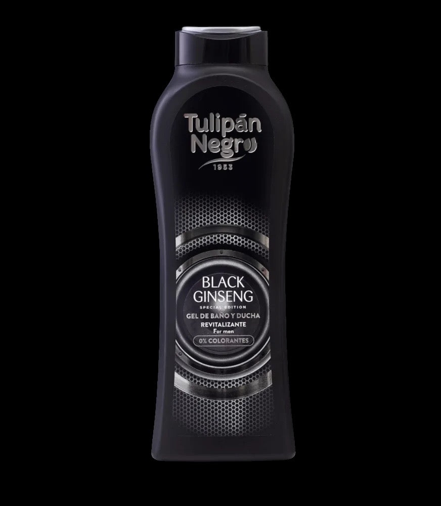 GEL DOUCHE TULIPAN NEGRO AU GINSENG POUR HOMME