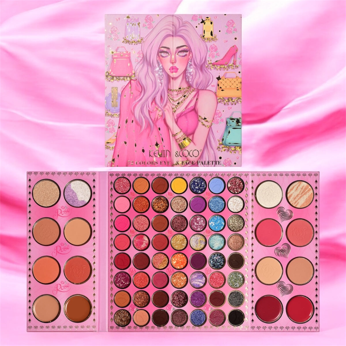 PALETTE XXL FASHION NOVA GIRL 72 COULEURS