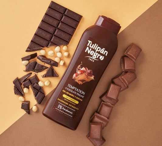 GEL DOUCHE & BAIN TULIPAN NEGRO CHOCOLAT PRALINÉ