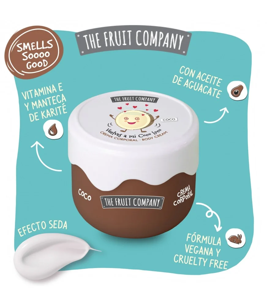 CRÈME CORPS THE FRUIT COMPANY COCO VEGAN 🌱🥥