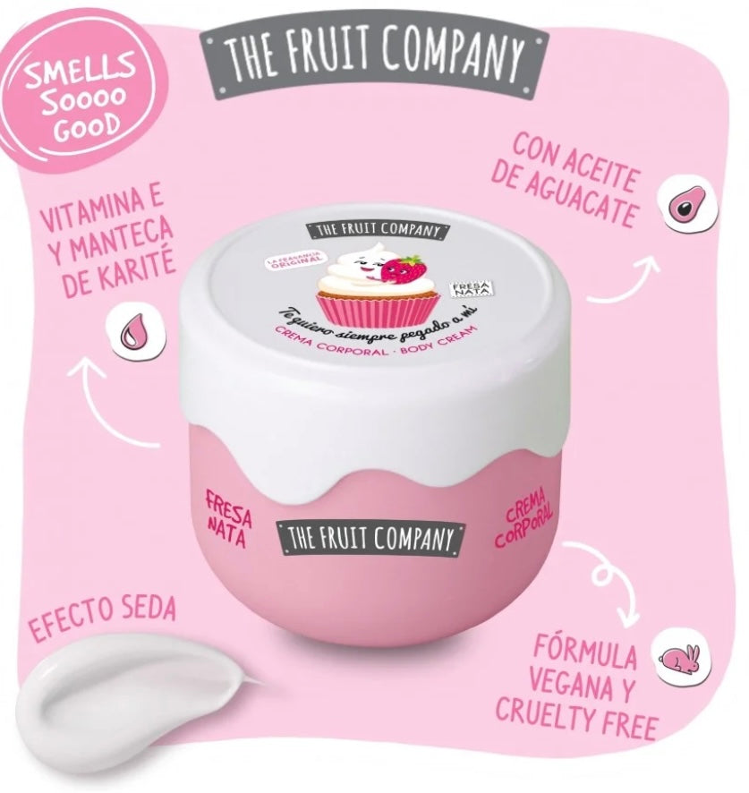 CRÈME CORPS THE FRUIT COMPANY FRAISE CHANTILLY VEGAN 🌱 🍓