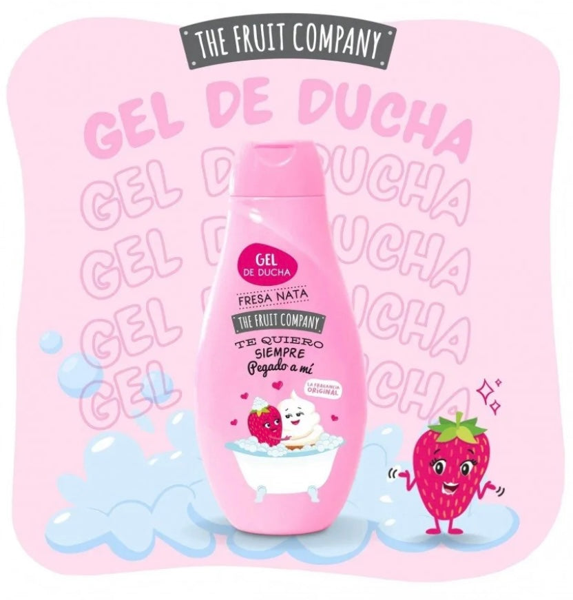 GEL DOUCHE THE FRUIT COMPANY FRAISE CHANTILLY 🍓