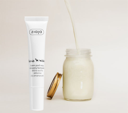 Crème au lait de chèvre pour contour des yeux