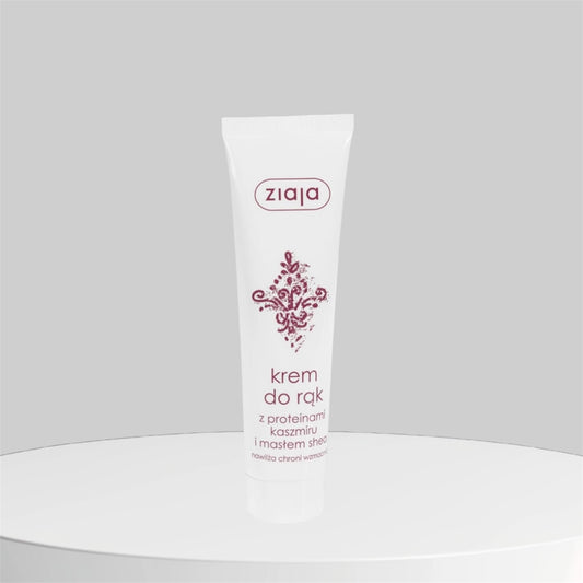 ZIAJA Crème pour les mains avec protéines de cachemire et beurre de karité 100 ml