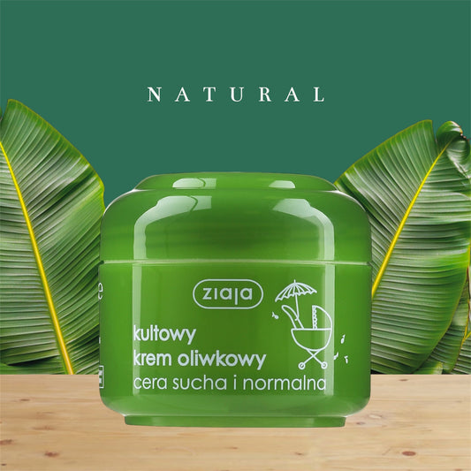 Crème à l'huile d'olive pour visage peau sèche et normal