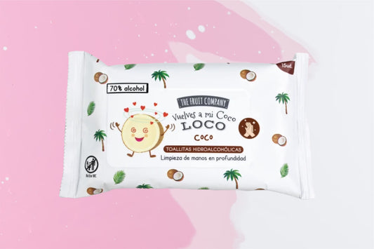 LINGETTES MULTI-USAGE MAINS/VISAGE/WC THE FRUIT COMPANY COCO 🥥