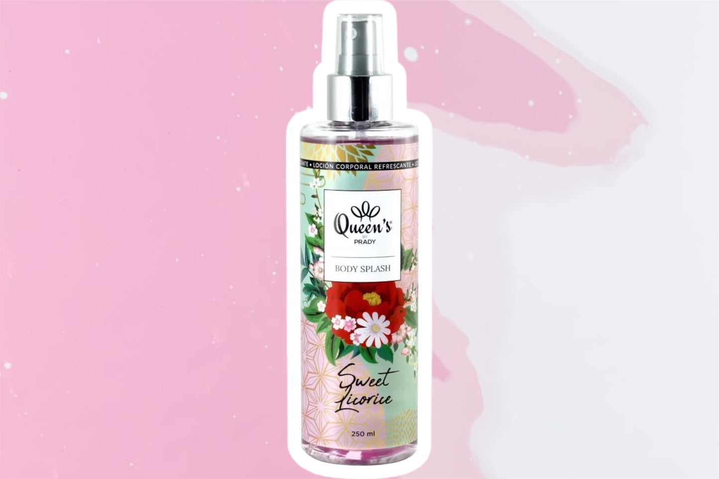 BODY SPLASH QUEEN'S SWEET LICORICE (Inspiration black Opium)