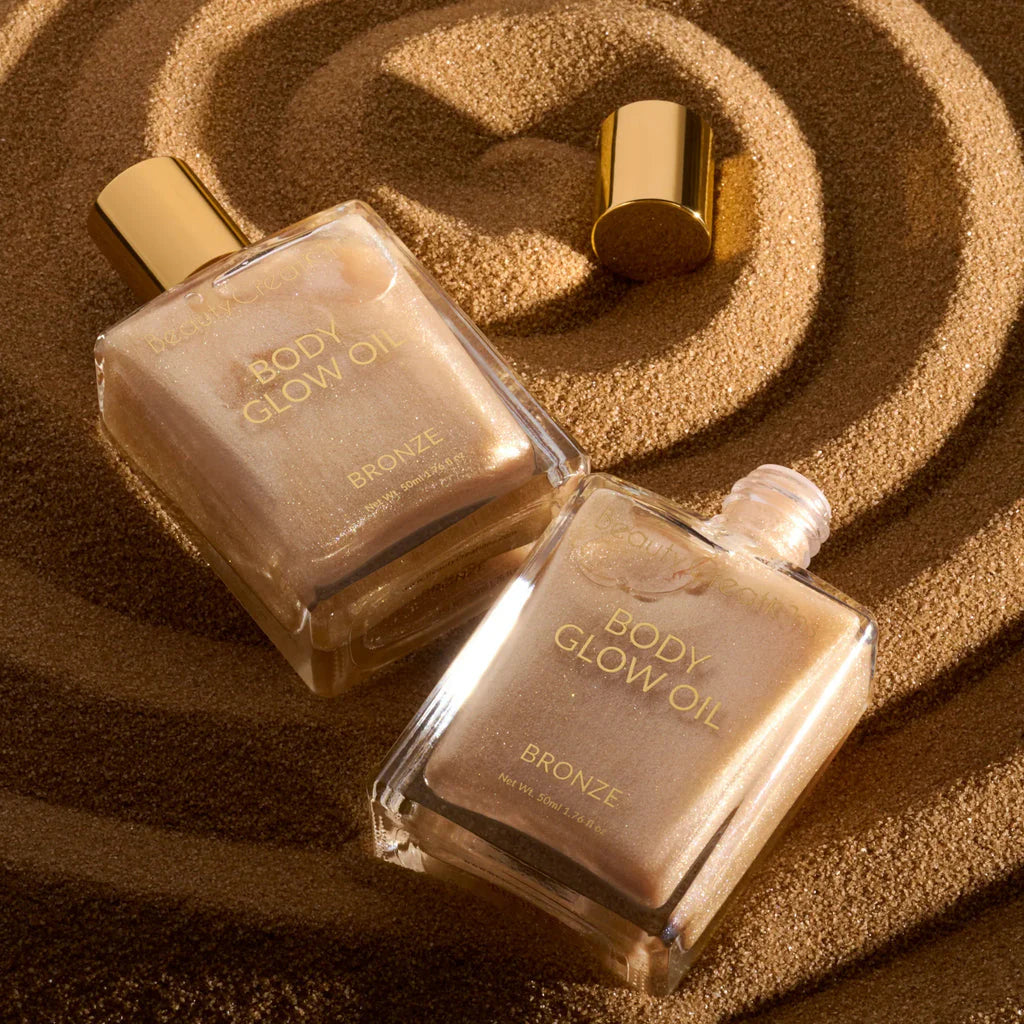 HUILE SCINTILLANTE HYDRATANTE POUR LE CORPS BEAUTY CRÉATION ☀️